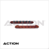 Standard 6 Clip Wall Rack - Chocolate